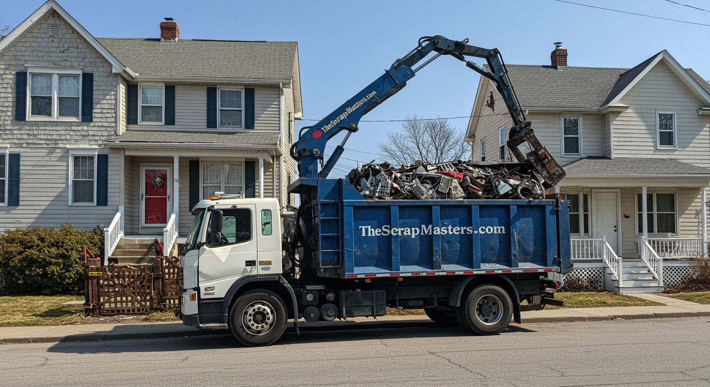Clear Your Clutter! Get FREE Scrap Metal Pickup in Phila with TheScrapMasters.com!